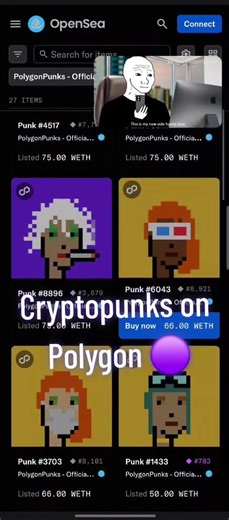 Cryptopunks on Polygon