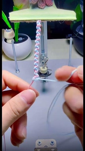 How to tie a super cute bracelet #bracelet #craft #diy