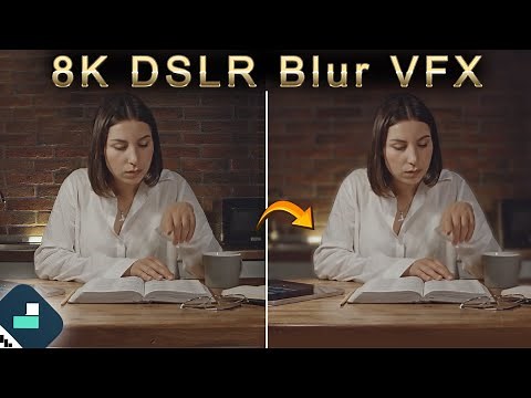Blur Video Background Like 8K DSLR Bokeh in Filmora 14