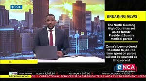 14K views · 241 reactions | High Court in Pretoria sets aside decision to place former president Jacob Zuma on medical parole and declares it unlawful. #eNCA’s Tapfuma Makina brings you more details on #NewsLink. #DStv403 | eNCAnews | Facebook