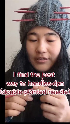 knitting dpn needles.