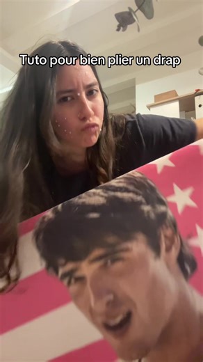 Tuto pour bien plier un drap