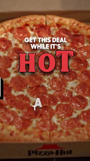 4.4K views | Satisfy your cravings with our best deal – a large pizza for just $9.99! | Pizza Hut | Facebook