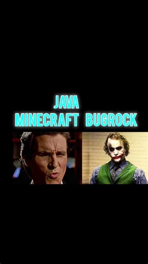 java minecraft vs bugrock bedrock minecraft which is best #minecraft