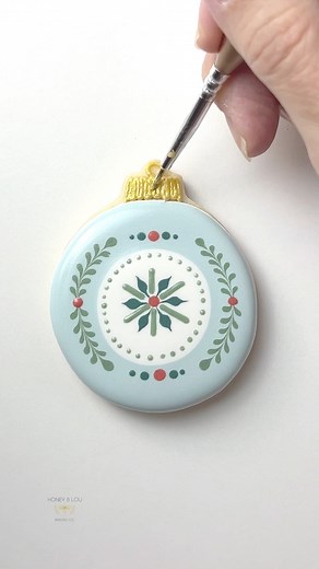 2.6M views · 26K reactions | Wet-on-wet ornaments are my holiday...