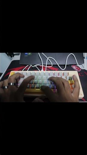GMK 100 vs Other Keycaps Sound Test #keyboards #comparison #shorts