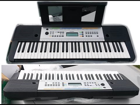 YAMAHA YPT-255 (sound and styles demonstration) HiQ sound