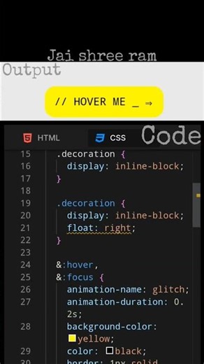 Modern Button Animation Using HTML & CSS 🔥 | Beginner Friendly Tutorial 2025