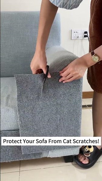 Protect Your Sofa from Cat Scratches with This Couch Protector!