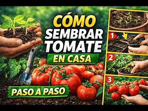How to Grow Tomatoes at Home | Step-by-Step Guide to a High Harvest