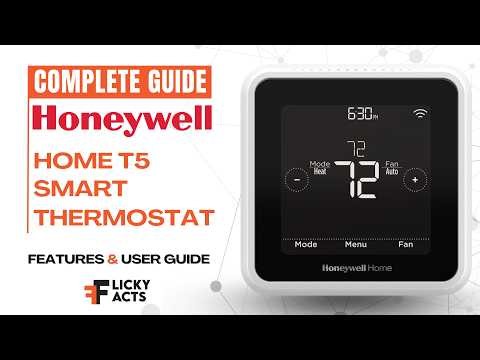How to Use: Honeywell Home T5 Smart Thermostat User Manual | Features & Setup Guide