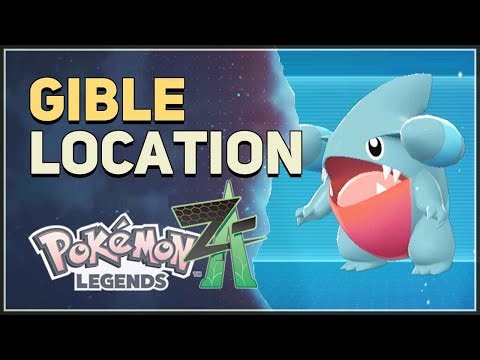 Gible Location Pokemon Legends Z-A (Pokedex 128)