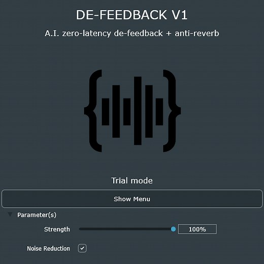 De-Feedback V1 by Alpha Labs - Feedback Eliminator Plugin VST3 Audio Unit