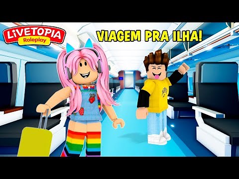 Roblox - VIAJAMOS DE AVIÃO NO NOVO AEROPORTO DE LIVETOPIA RP! ATUALIZAÇÃO