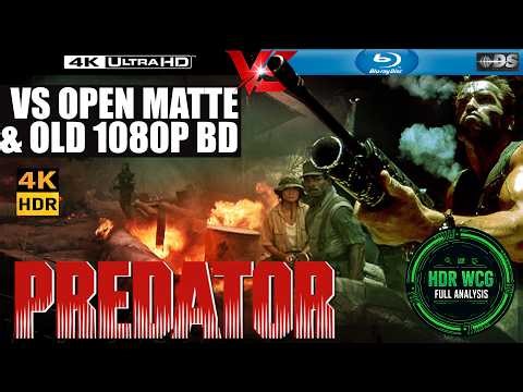 HDR vs SDR | FULL Analysis Review | Predator 1987 4K Bluray Disc