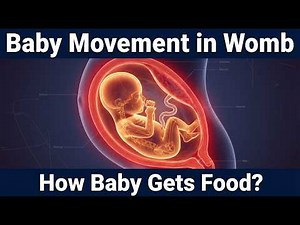 Baby Movement in the Womb | How Does the Baby Get Food? (3D Medical Animation)
