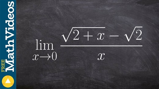 Rationalizing the radical to evaluate the limit