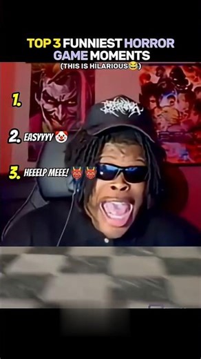 Top 3 funny horror moments🤣🤣😂