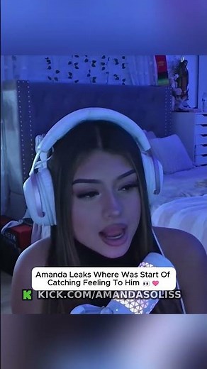 Amanda leaks where was start of catching feelings to him👀#amanda