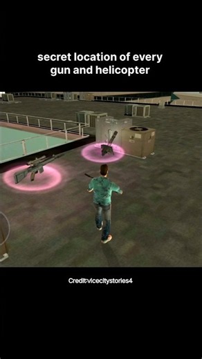 secret location of every gun available in gta vice city story