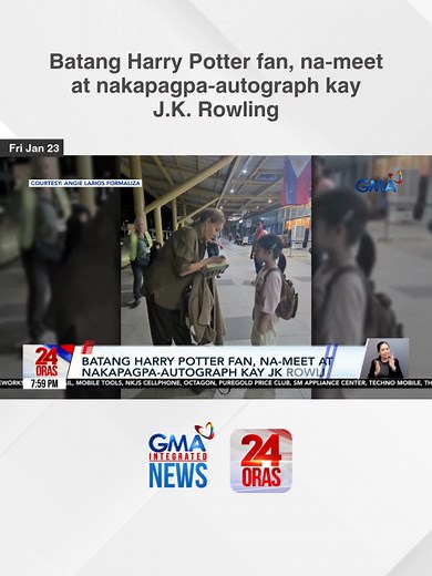 Harry Potter Fan Meets J.K. Rowling in Palawan