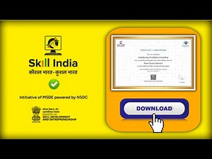 Skill India ऐप से अपना प्रमाण पत्र कैसे डाउनलोड करें | स्टेप-बाय-स्टेप गाइड