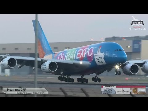 LIVE: London Heathrow - Departures and arrivals 27R