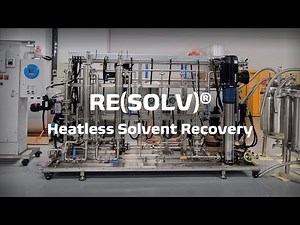 RE(SOLV)® - The Heatless Solvent Recovery System