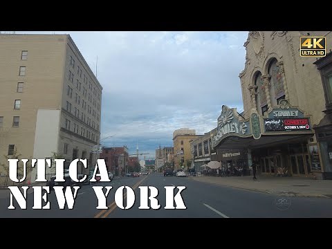 Utica, New York - [4K] Downtown Tour