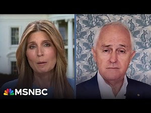 Former Australian Prime Minister Malcolm Turnbull joins Nicolle Wallace