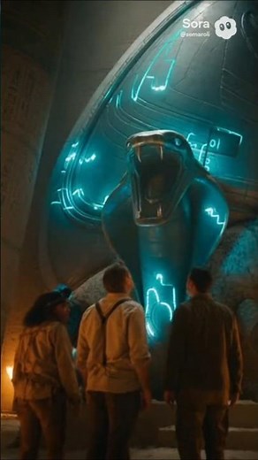 Scientists Discover a Hidden Alien Chamber Inside the Pyramid! 😳🛸 #3danimation #marvel #aianimation