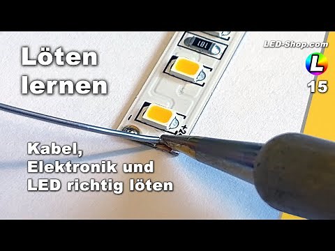 Wie man LEDs oder Platinen richtig lötet