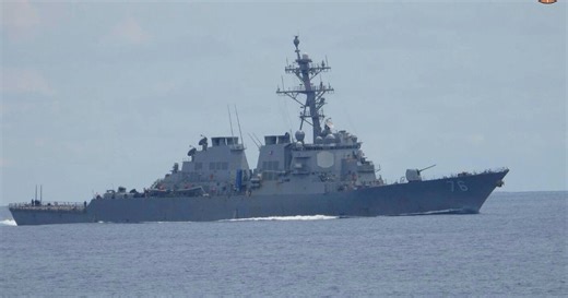 Video shows South China Sea confrontation