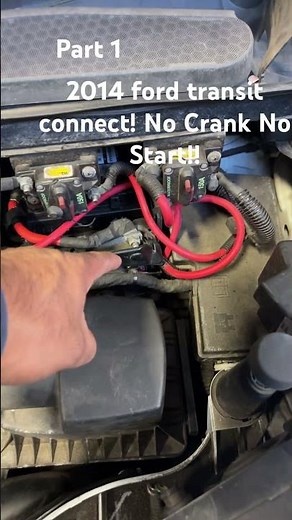 2014 ford Transit connect No Crank No Start!! #ford #transitconnect #fordconnect