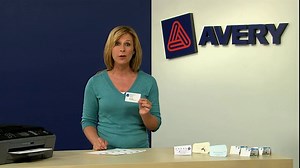 Avery Folded Two-Side Printable Clean Edge Business Cards for Laser Printers, White, Matte (05820)