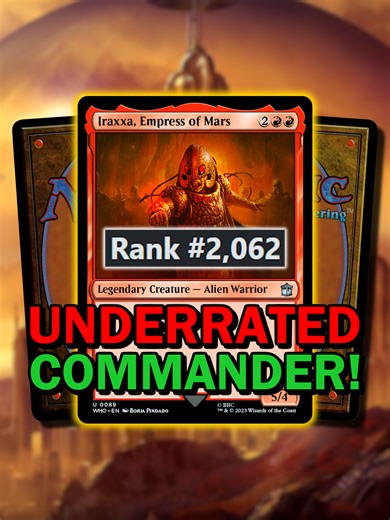There are thousands of commanders to pick from when building your Commander deck, but some of them deserved more time to shine. Today, I want to highlight a mono red legend that I feel has more potential - Iraxxa, Empress of Mars! #mtg #magicthegathering #jayoticmtg