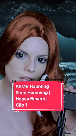 New ASMR video on my YT channel! 💙🌊 ASMR Haunting Siren Humming | Heavy Reverb | Ocean Waves | Ella from Victoria's Freakshow 🧜‍♀️ #asmr #asmrroleplay #mermaid #siren #asmrhumming #asmrsinging