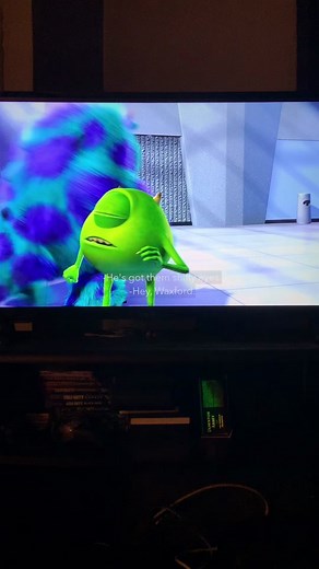 Part 1 of Celia Mae getting mad at Mike Wazowski #celiamae #mikewazowski #monstersinc