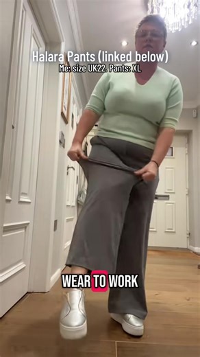 Plus Size Fashion: Halara Trousers for Curvy Women