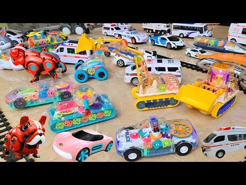 Unboxing RC Police Off-road Power Monster Truck 1:18​, RC Police Car 1:24​, Robot Car Unboxing Video