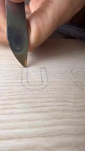 10K views | Turning wood into art with personalized lettering! ✍️✨ Watch how to carve beautiful characters and designs into wood for that perfect touch. Drop a comment below and don’t forget to follow for more DIY tips! #Woodworking #WoodCarving #DIYProjects | WoodArt | Facebook