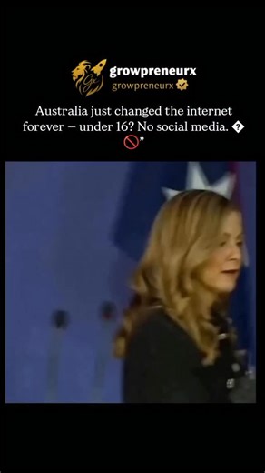 ™𝐆𝐫𝐨𝐰𝐏𝐫𝐞𝐧𝐞𝐮𝐫𝐗 | 𝐄𝐧𝐭𝐫𝐞𝐩𝐫𝐞𝐧𝐞𝐮𝐫 𝐌𝐢𝐧𝐝𝐬𝐞𝐭 on Instagram: "Australia just took a historic step — becoming the first country to completely ban social media accounts for anyone under 16 starting December 10, 2025. Platforms like Instagram, YouTube, TikTok, Snapchat, Facebook, X and more must now block under-16 users or face fines up to AUD $49.5 million. Supporters say this will protect mental health. Critics argue it restricts digital freedom and access to positive online 