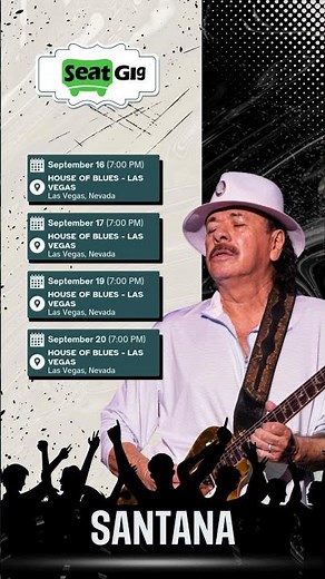 Santana Tour 2026