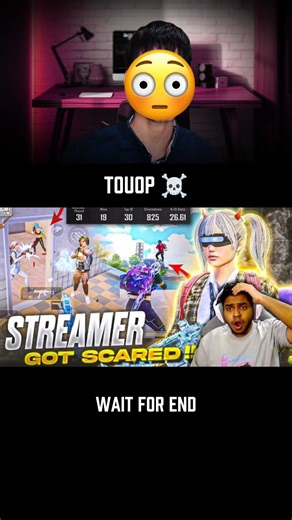 Rank 1 Reflexes Streamers Are Scared! 😱🔥 #shorts #bgmi