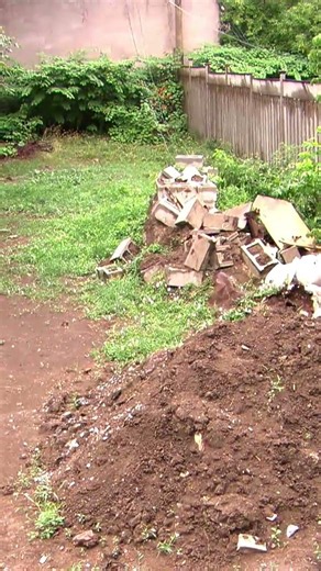 I can't believe what was buried in the backyard