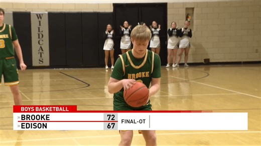 1.28.26 Highlights: Brooke @ Edison boys hoops