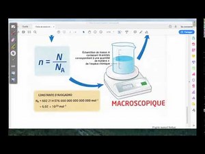 Fiche cours : Quantité de matière. Seconde générale. Physique Chimie