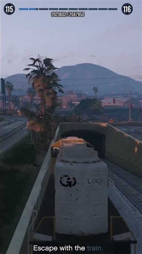 GTA 5 ONLINE :🚂 دمرت هيليكوبتير🚁 بقطار