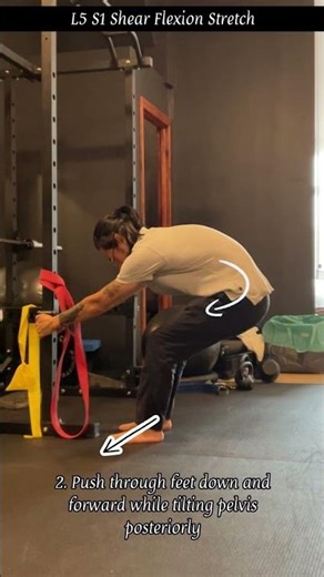 L5 S1 Shear Flexion Stretch
