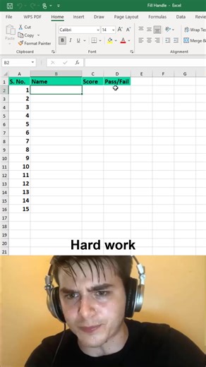 How to quickly insert heading after 3 rows in excel 😱 #excel #office #spreadsheet | Time to Office